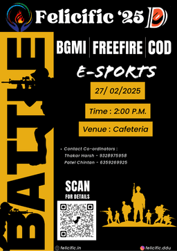 BGMI College Tournament poster